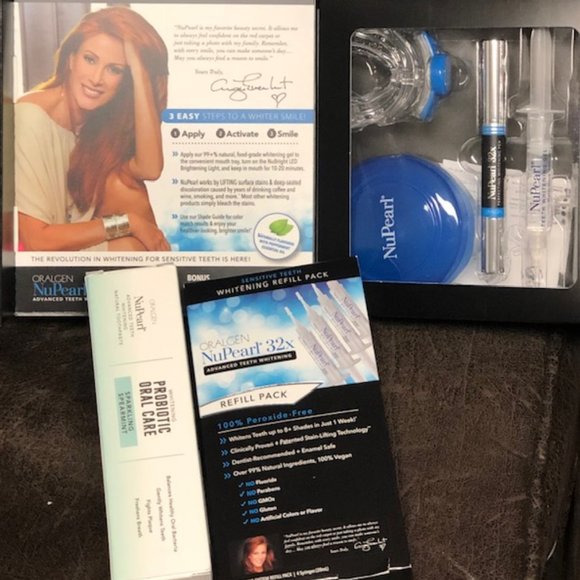 ORALGEN NuPearl 32x + Refill + Toothpaste - Picture 3 of 3